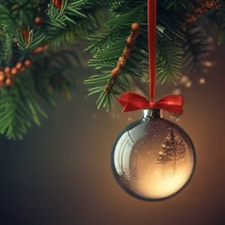simple christmas iphone wallpaper