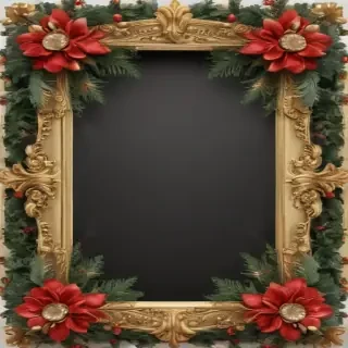 christmas frame clipart