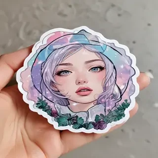 transparent aesthetic sticker