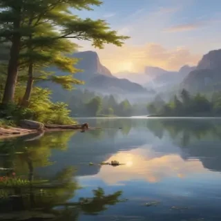 lake background