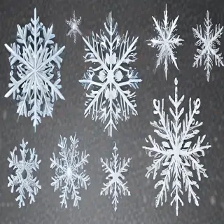 snowflake transparent background