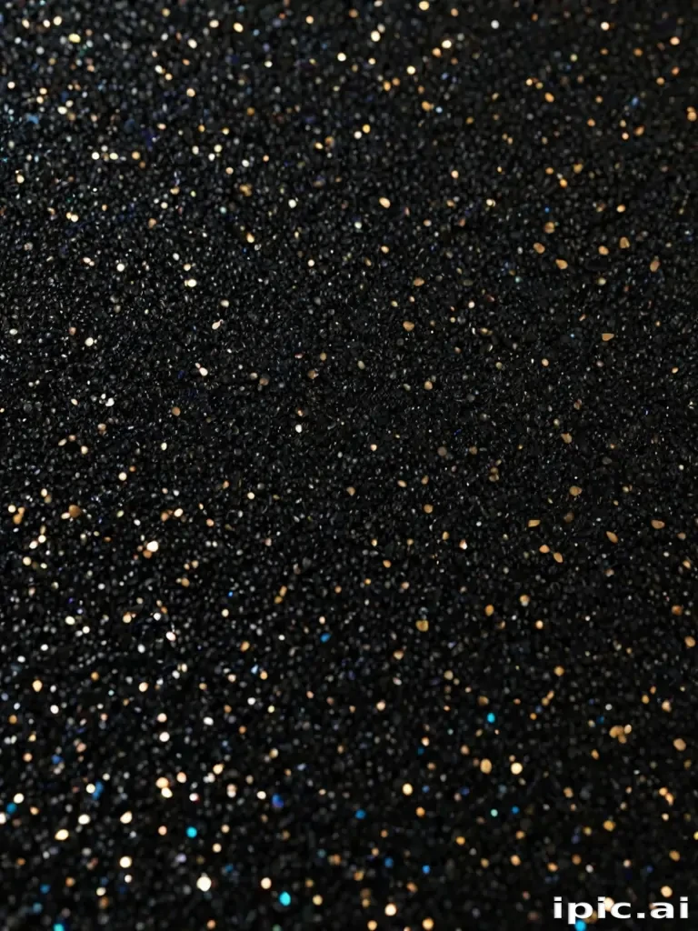 black and glitter background