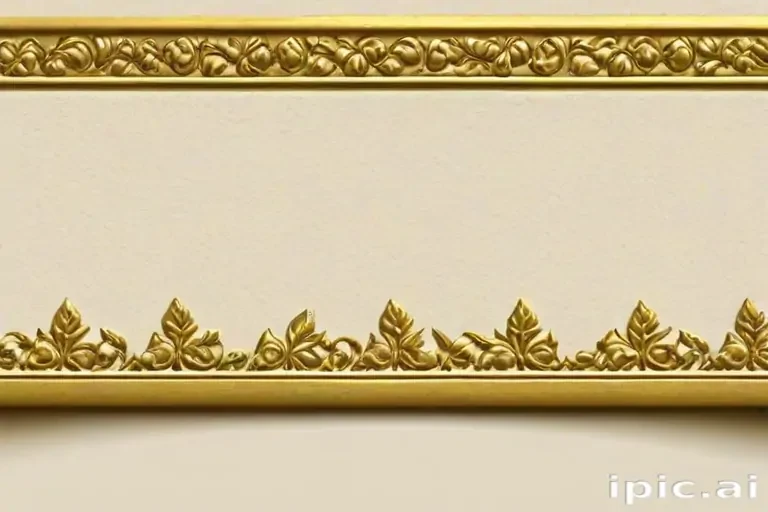 golden border