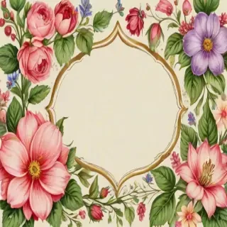 floral frame