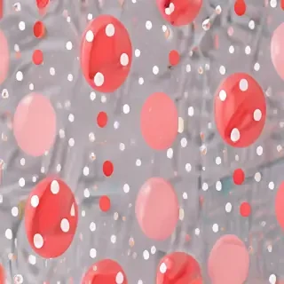 polka dots transparent