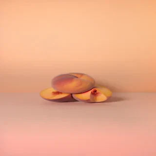 peach color bg