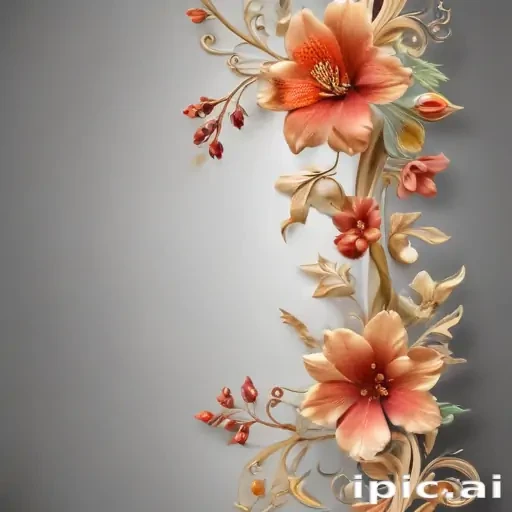 floral border png