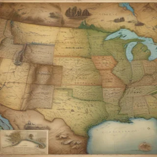 map of the united states of america