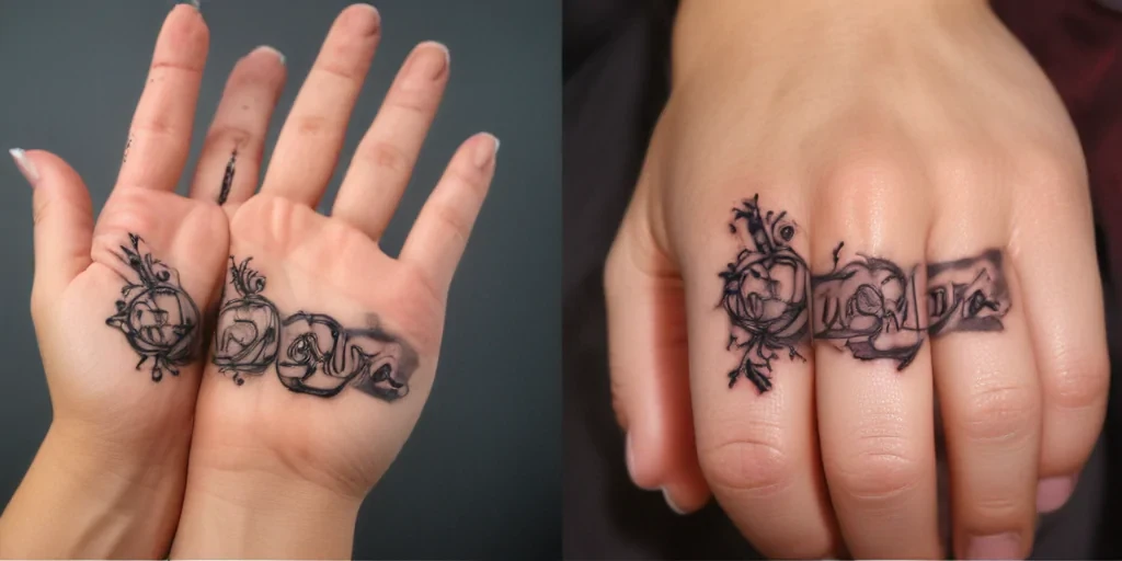 i love you sign language tattoo