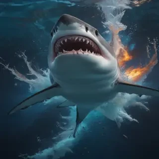 shark background