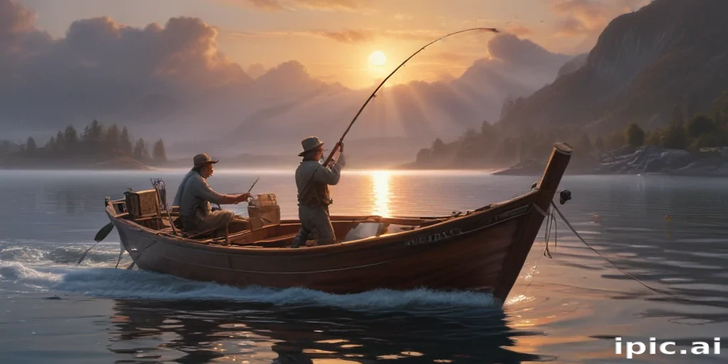 rod in fishing