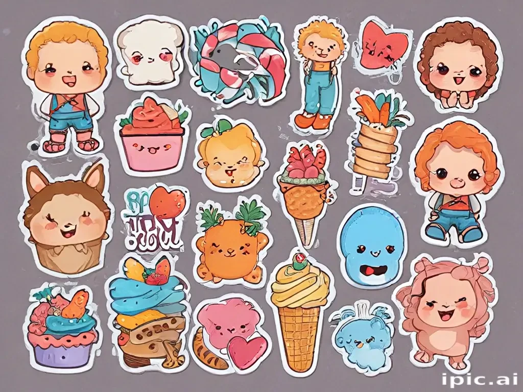 stickers clipart