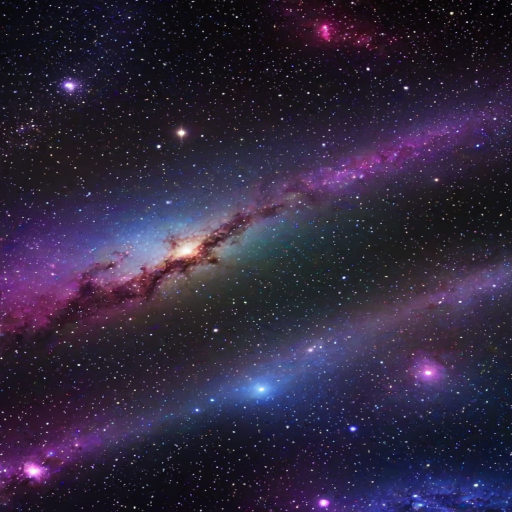 galactic background