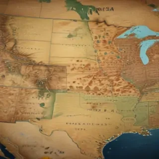 usa map states