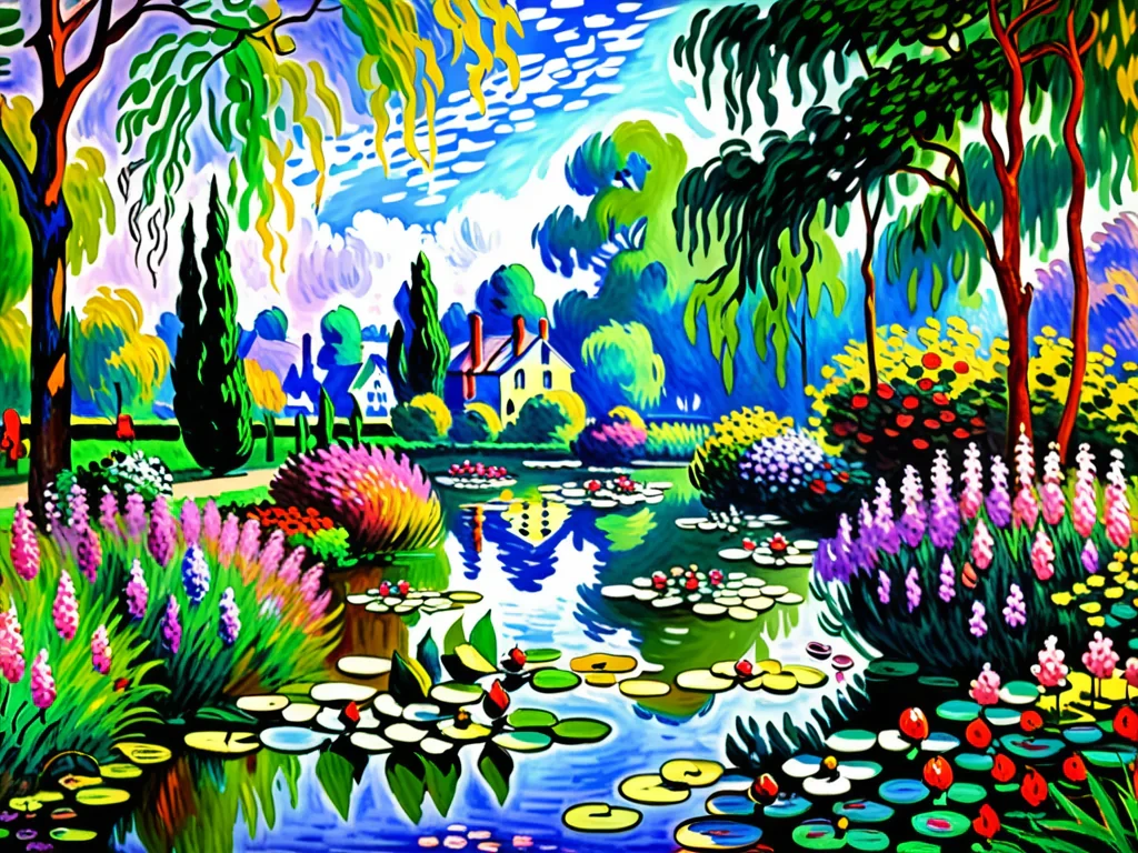 monet paintings wallpaper