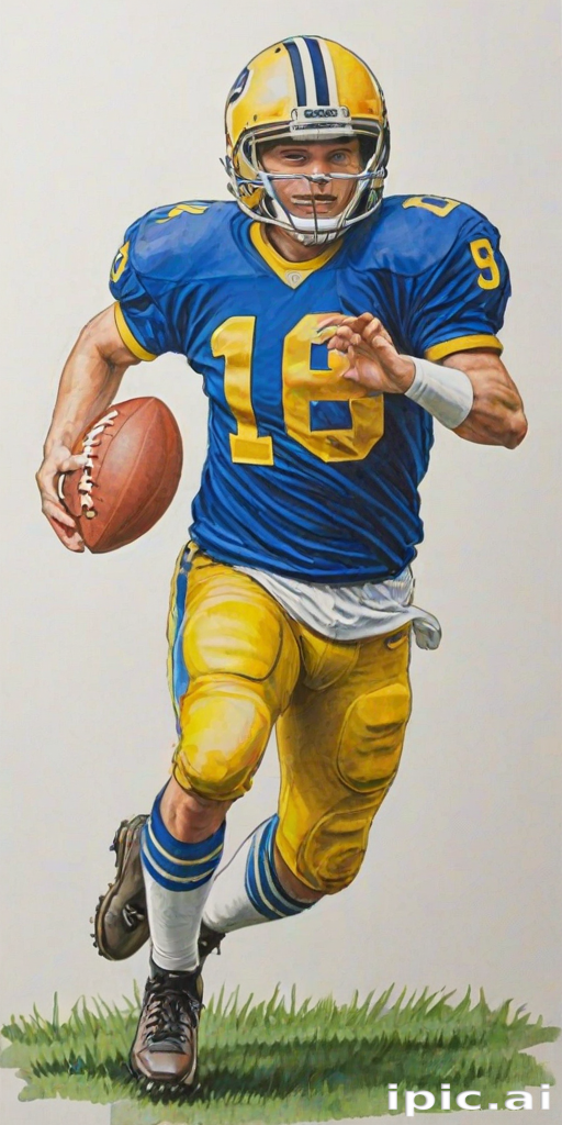 football drawing