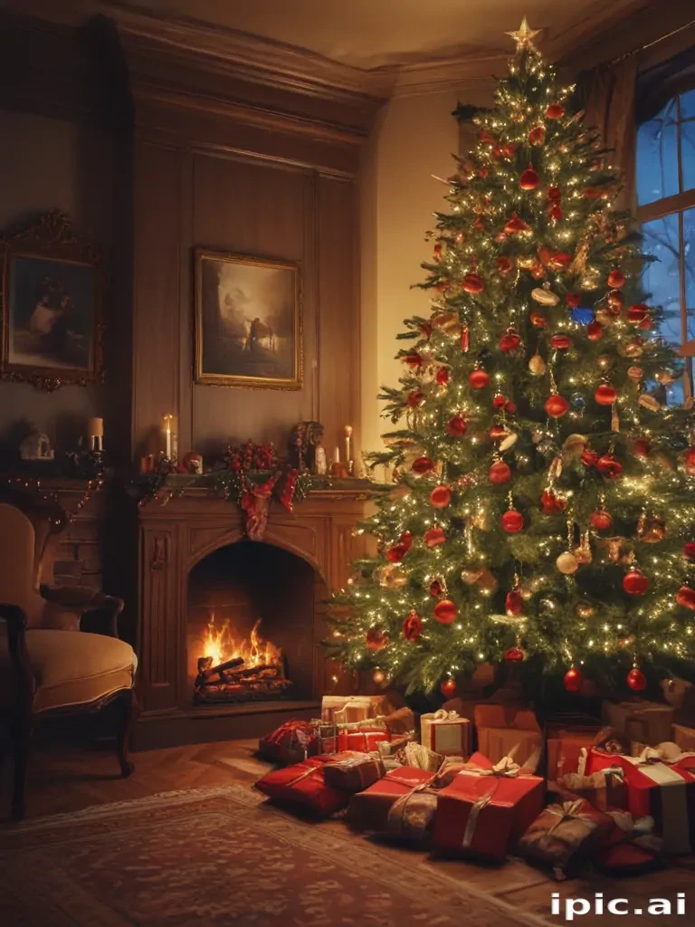 christmas background aesthetic