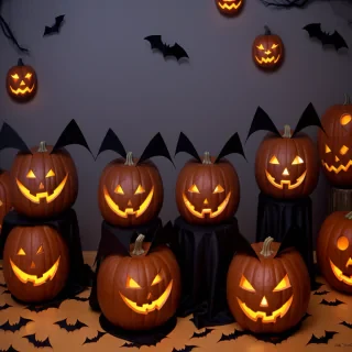 pictures of halloween bats