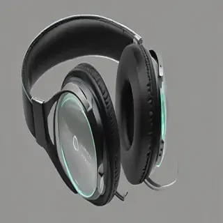transparent headphones png