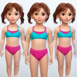 ai child bikini