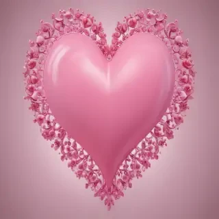 heart png pink