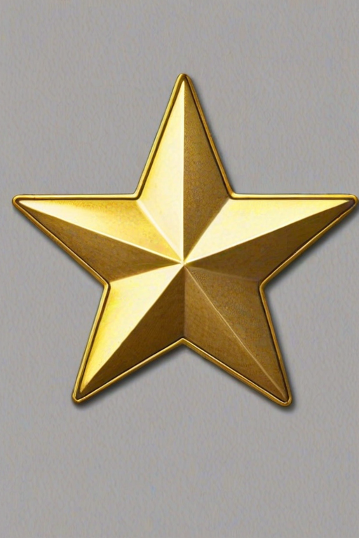gold star sticker png