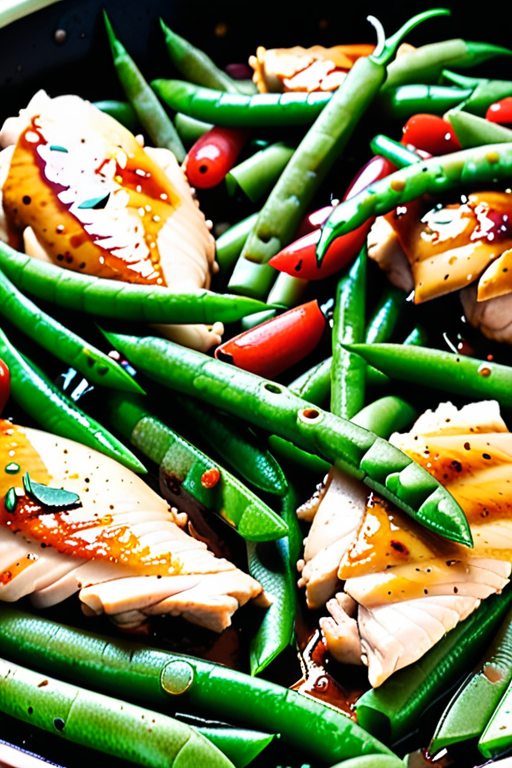chicken and string beans recipe