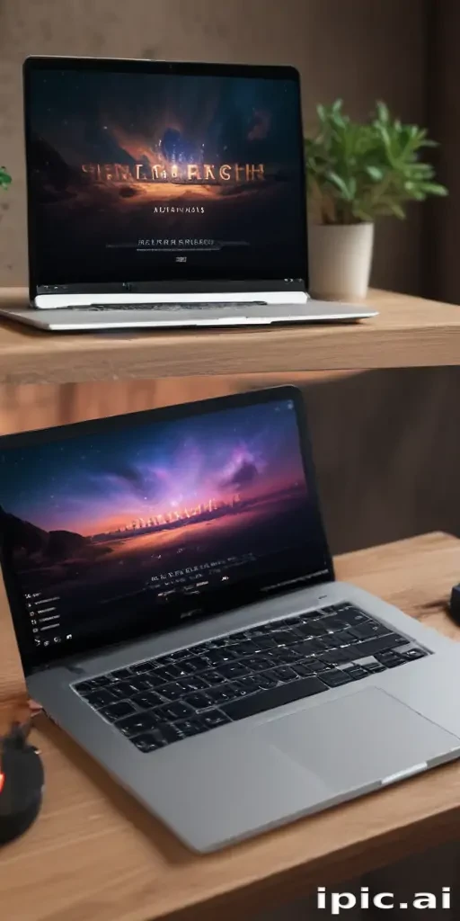 laptop mockup png