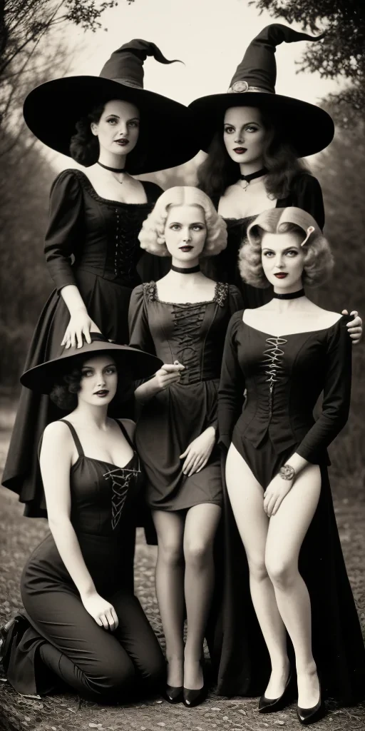 vintage witches