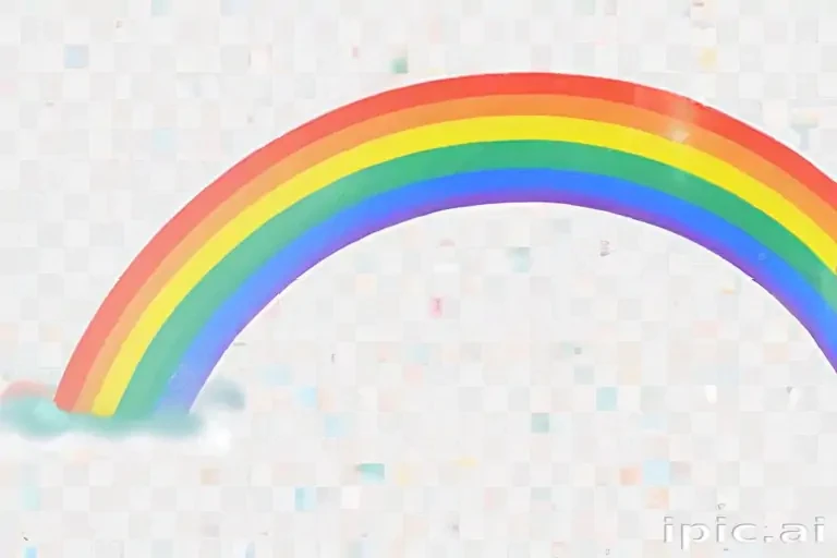 rainbow transparent background