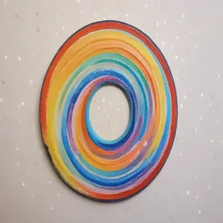 rainbow back round