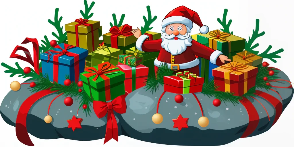 christmas reef clipart