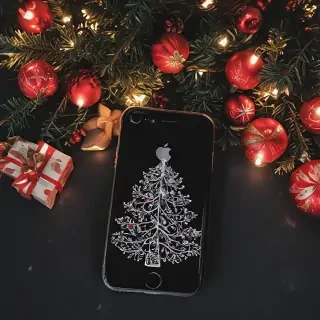 iphone christmas aesthetic wallpaper