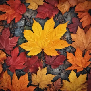 autumn leaves iphone wallpaper