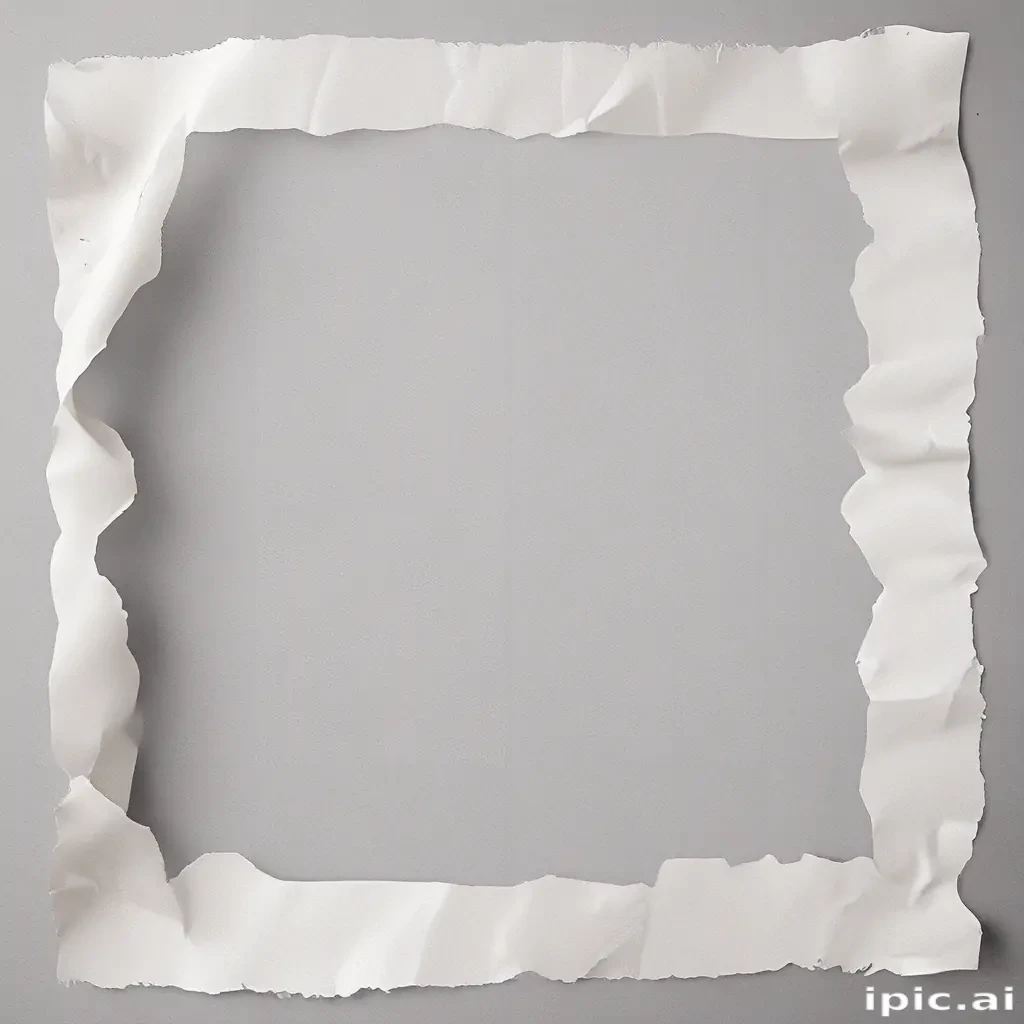 torn paper transparent