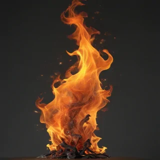 flames transparent background