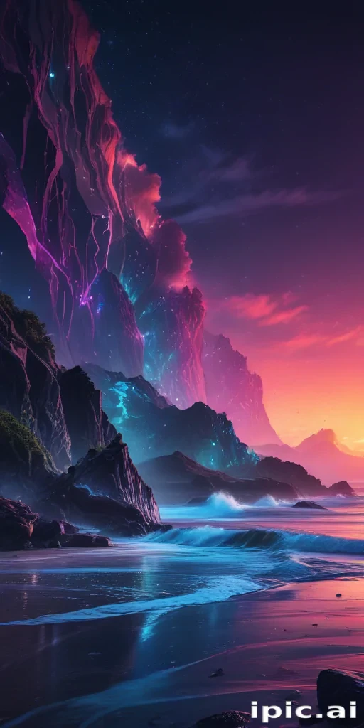 neon wallpaper iphone