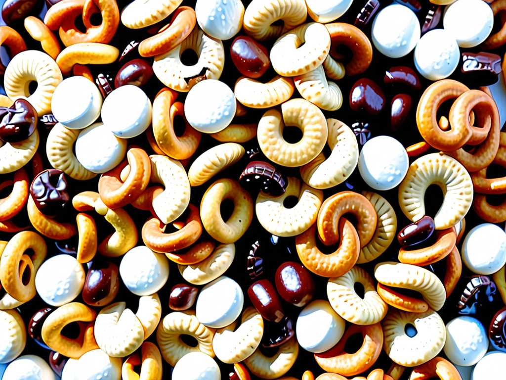 sweet and salty snack mix