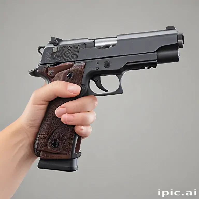hand with gun png