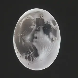 transparent moon