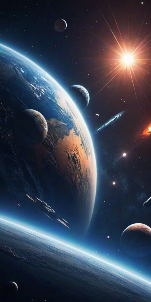 space wallpaper iphone hd