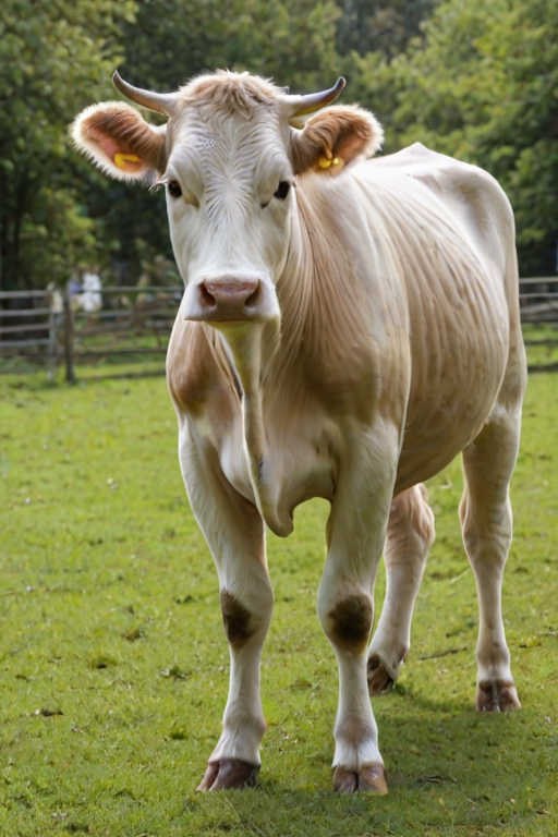 transparent cow