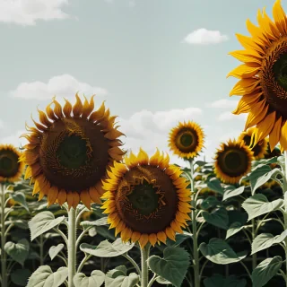 sunflower background aesthetic