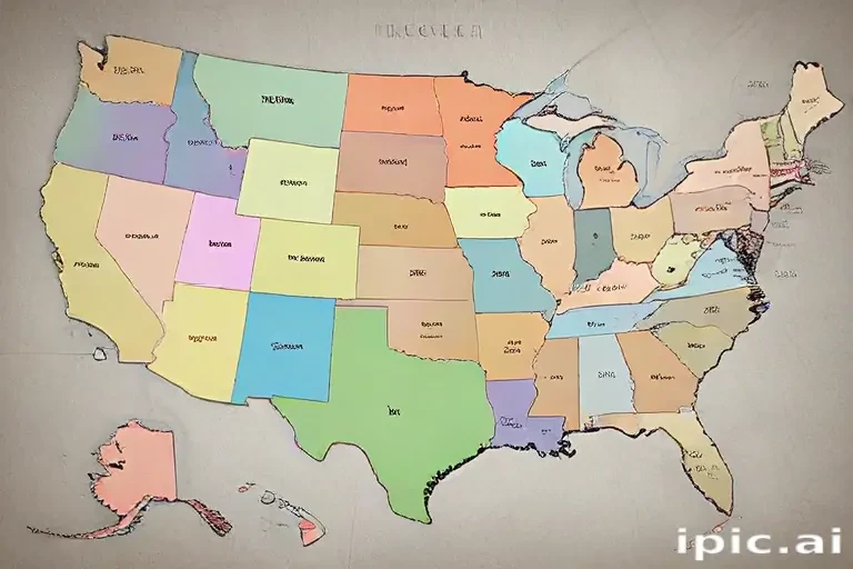 map of states