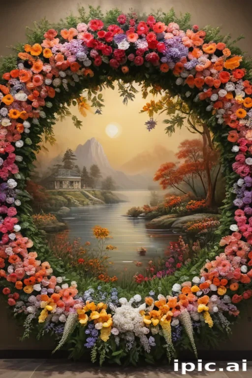 flower circle