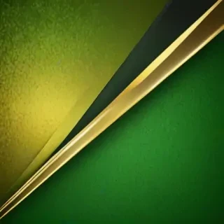 green and gold background