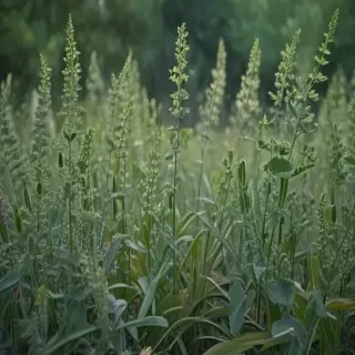 sage green backround