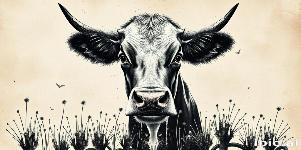 aesthetic cow print