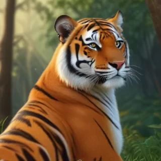 tiger cartoon images