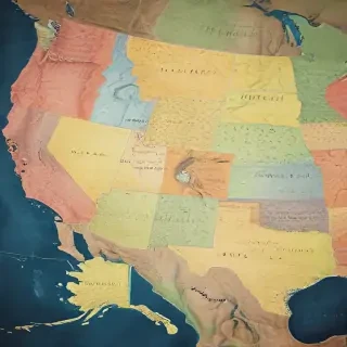 united states map